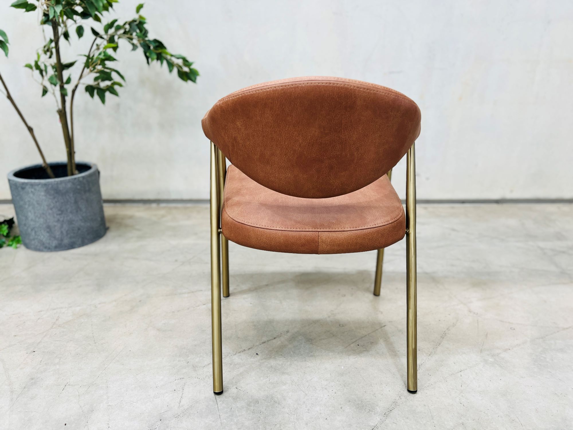 Dining Chairs : Gatsby Dining Chair-Camel