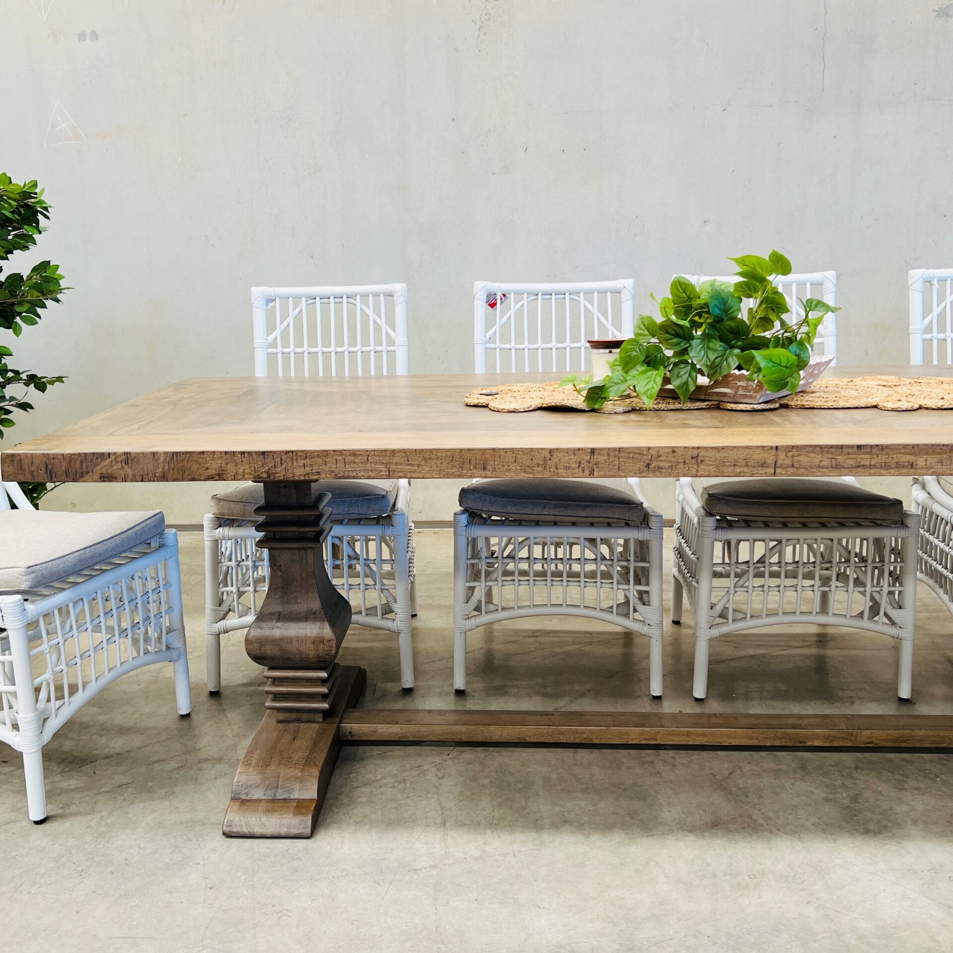 Buy Tuscany Dining Table 260x100cm RH Online Santosa Furniture