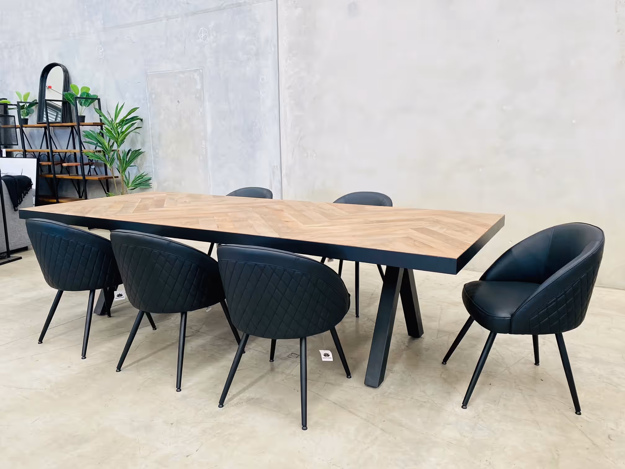 Herringbone20dining20table20with20danish20chair Result